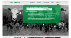 Desktop Screenshot of beefissuesquarterly.com